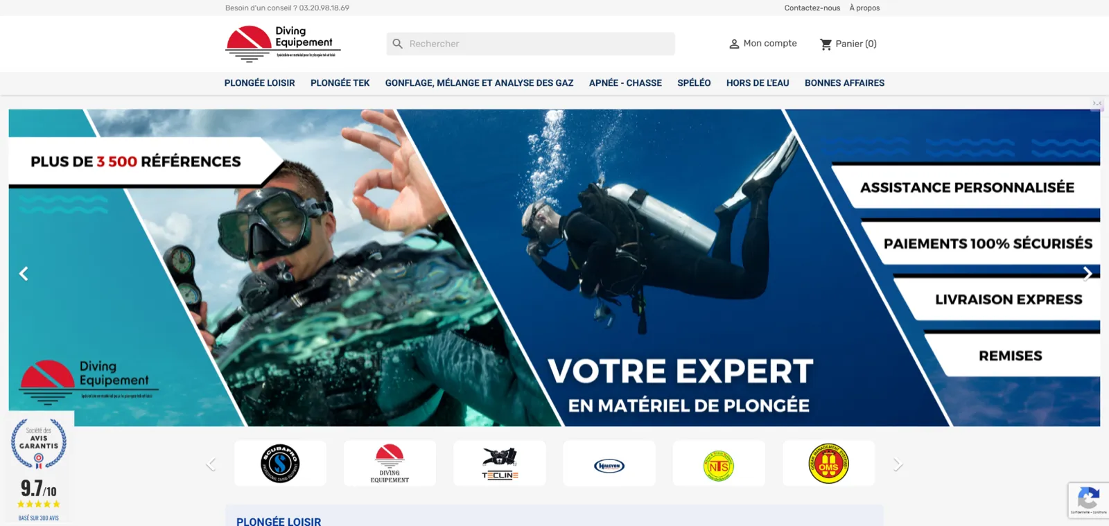 Diving Equipement