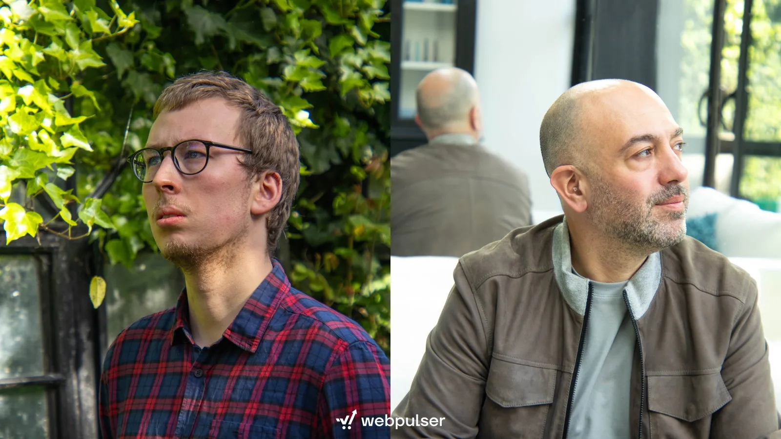Deux membres de l'équipe Webpulser, agence e-commerce à Lille