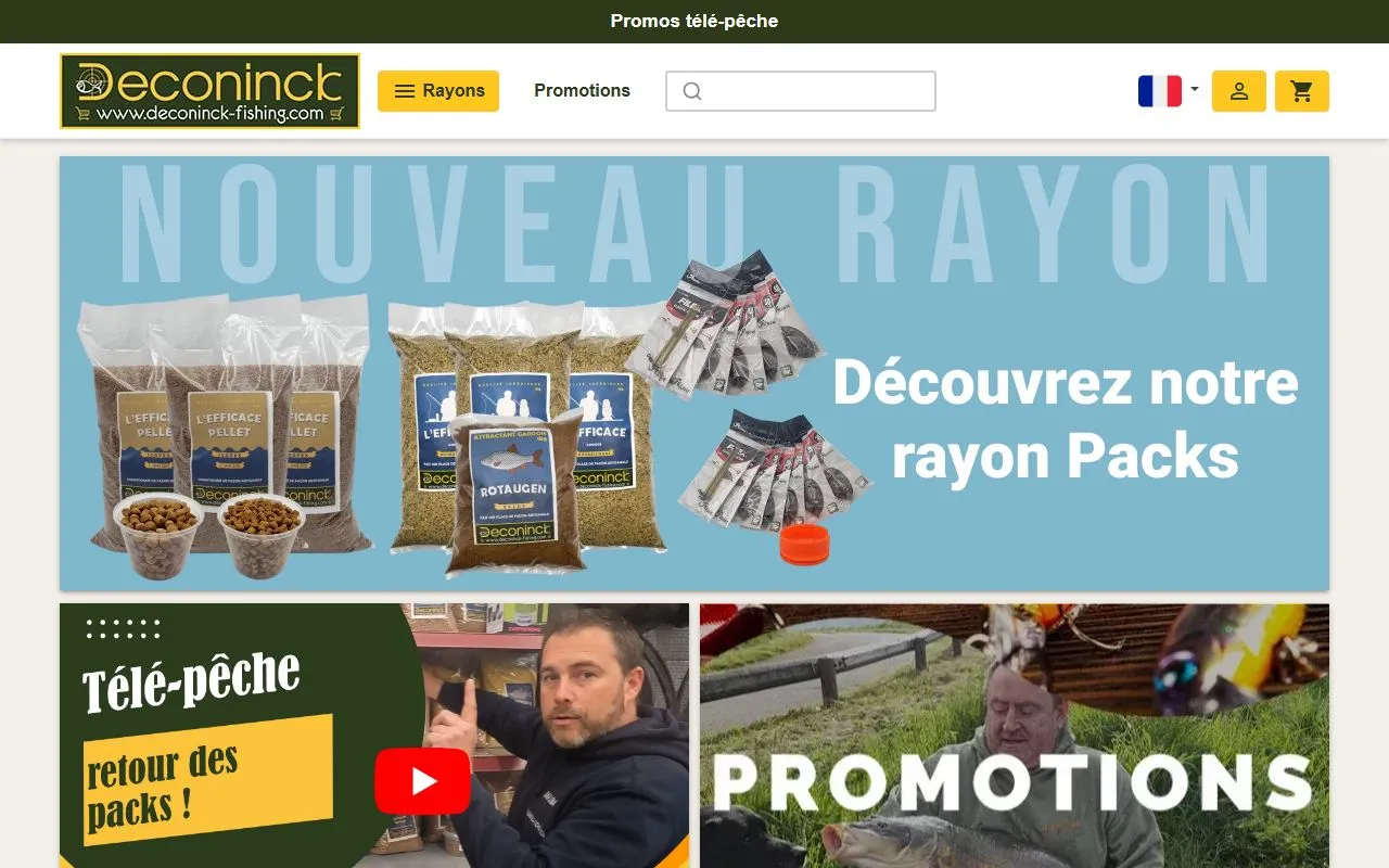 Deconinck, Pêche